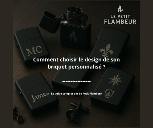 Comment choisir le design de son briquet personnalisé ?
