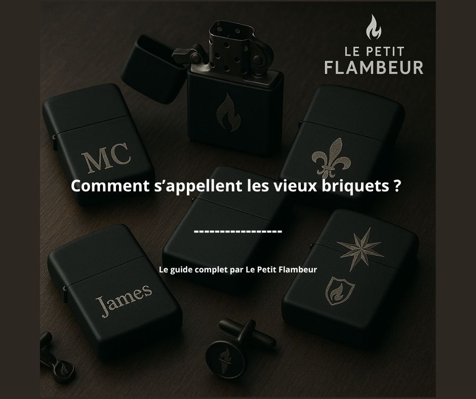 Comment s'appellent les vieux briquets ?