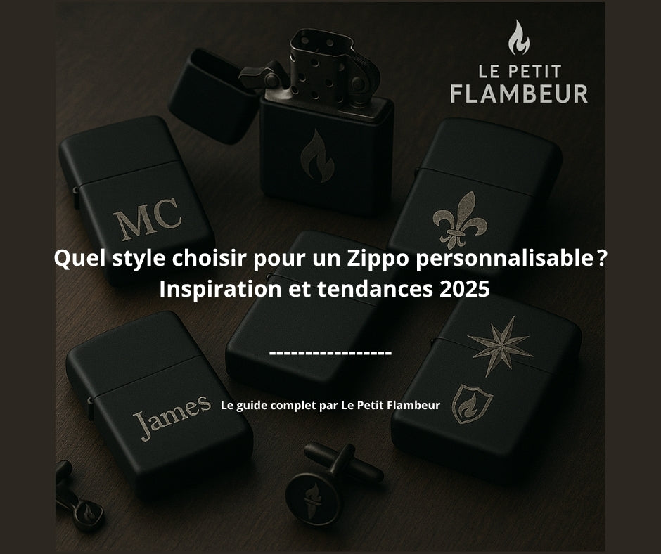 Quel style choisir pour un Zippo personnalisable ? Inspiration et tendances 2025