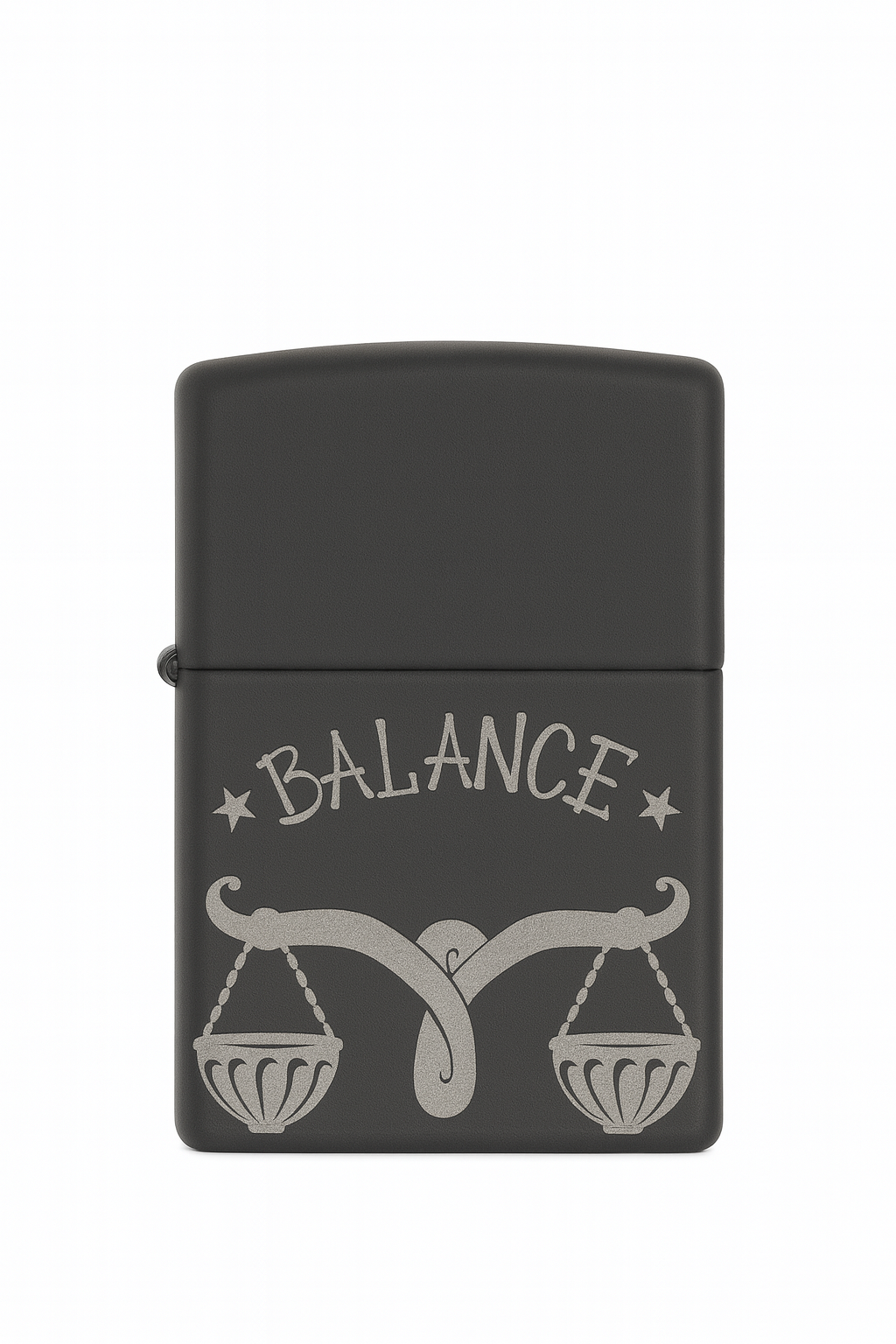 Briquet Tempête Gravé Balance