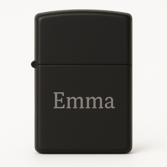 Briquet Tempête Gravé Emma