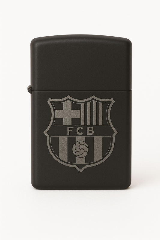 Briquet Tempête Gravé FC Barcelone