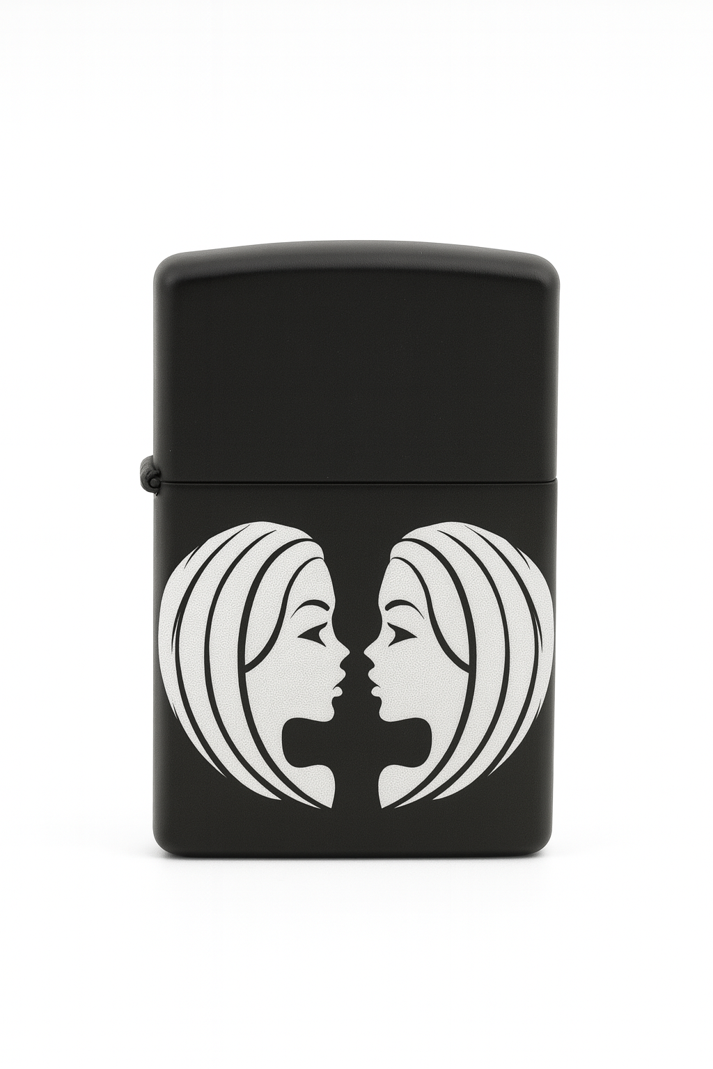 Briquet Tempête Gravé Gémeaux