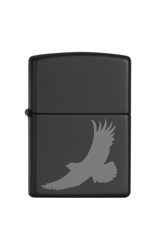Briquet Tempête Gravé Aigle