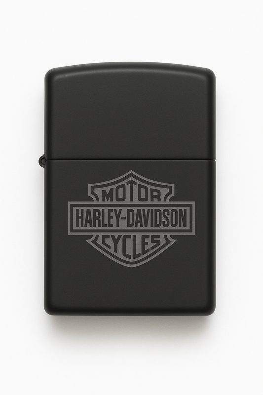 Briquet Tempête Gravé Harley-Davidson