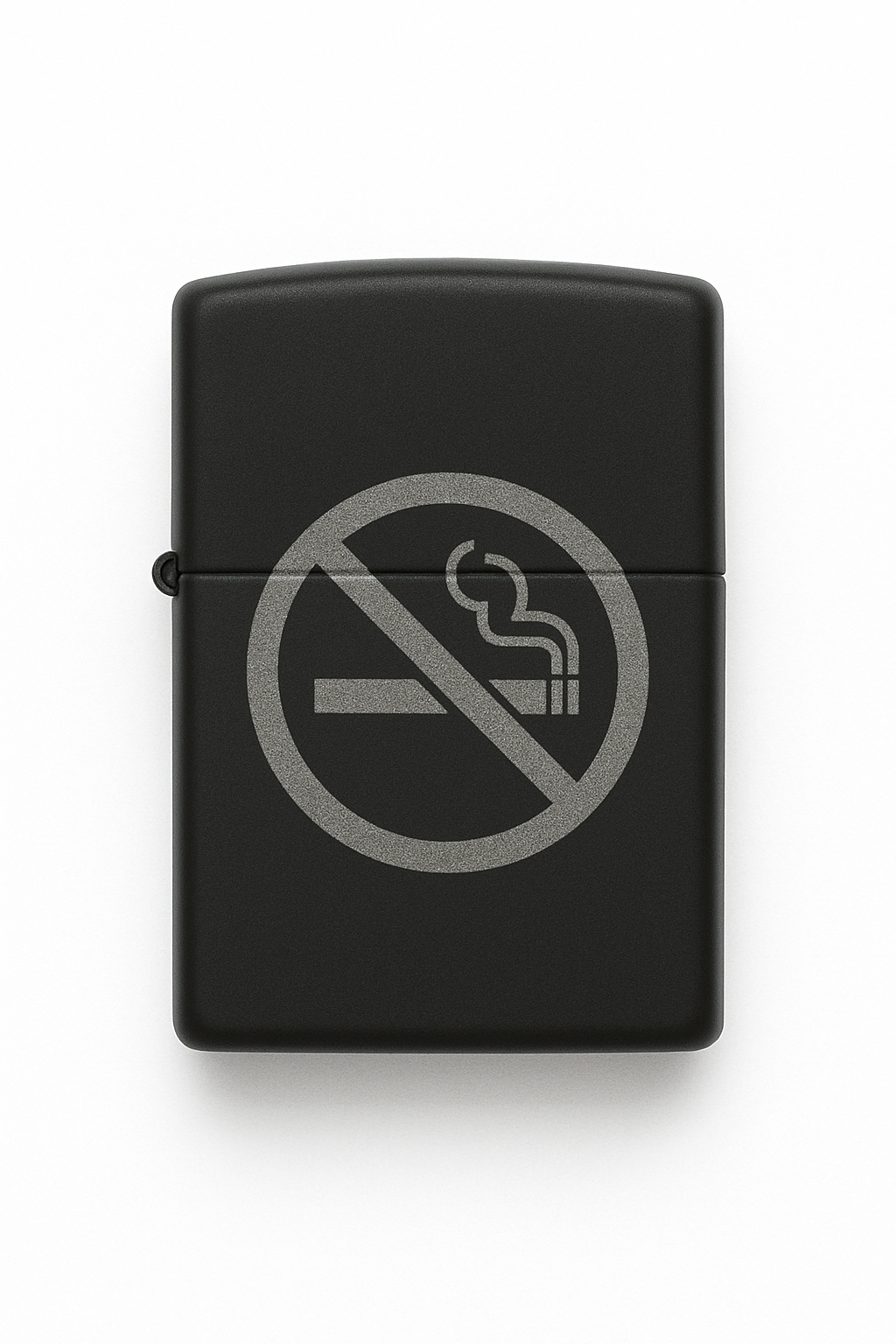 Briquet Tempête Gravé Interdit de Fumer