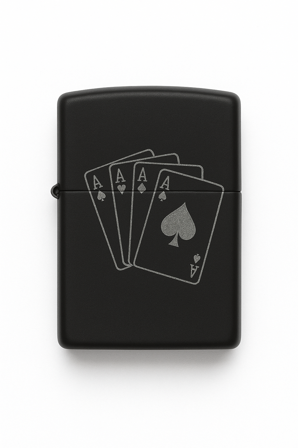 Briquet Tempête Gravé Jeu de Cartes