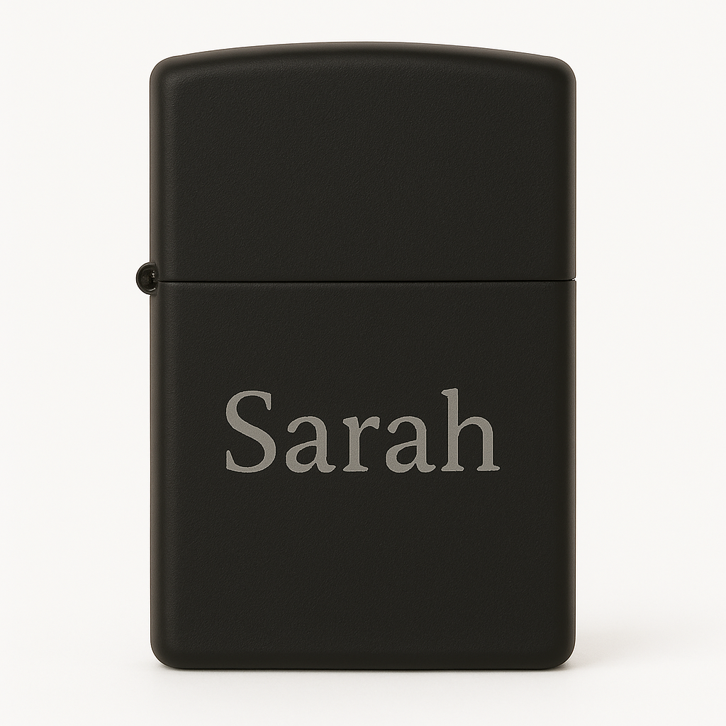 Briquet Tempête Gravé Sarah