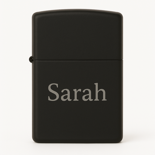 Briquet Tempête Gravé Sarah