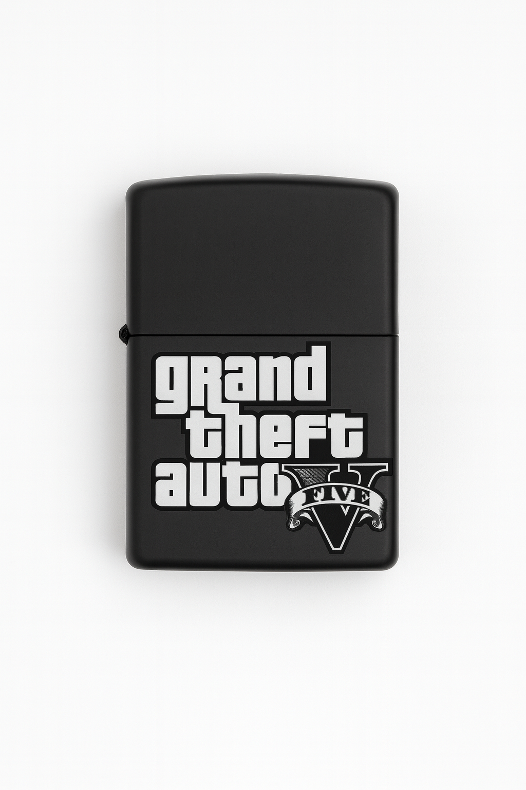 Briquet Tempête Gravé Style Jeu Vidéo