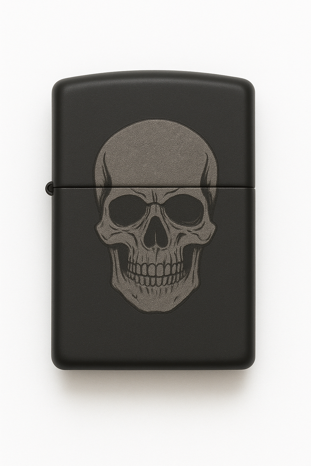 Briquet Tempête Gravé Tête de Mort