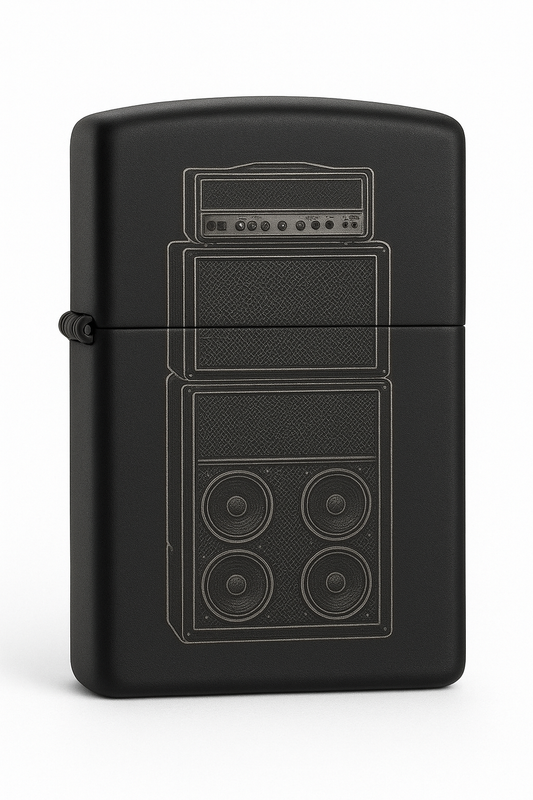 Briquet Tempête Gravé Thème Musical