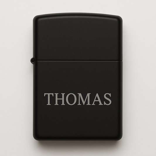 Briquet Tempête Gravé Thomas