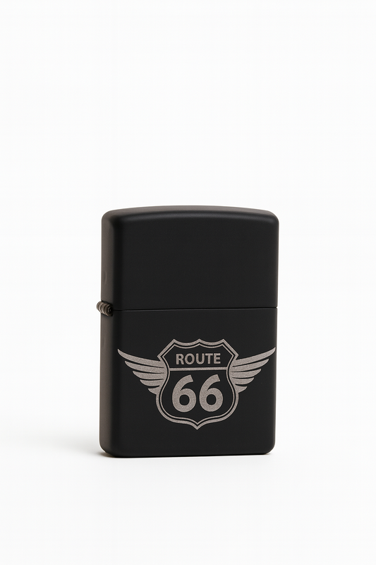 Briquet Zippo route
