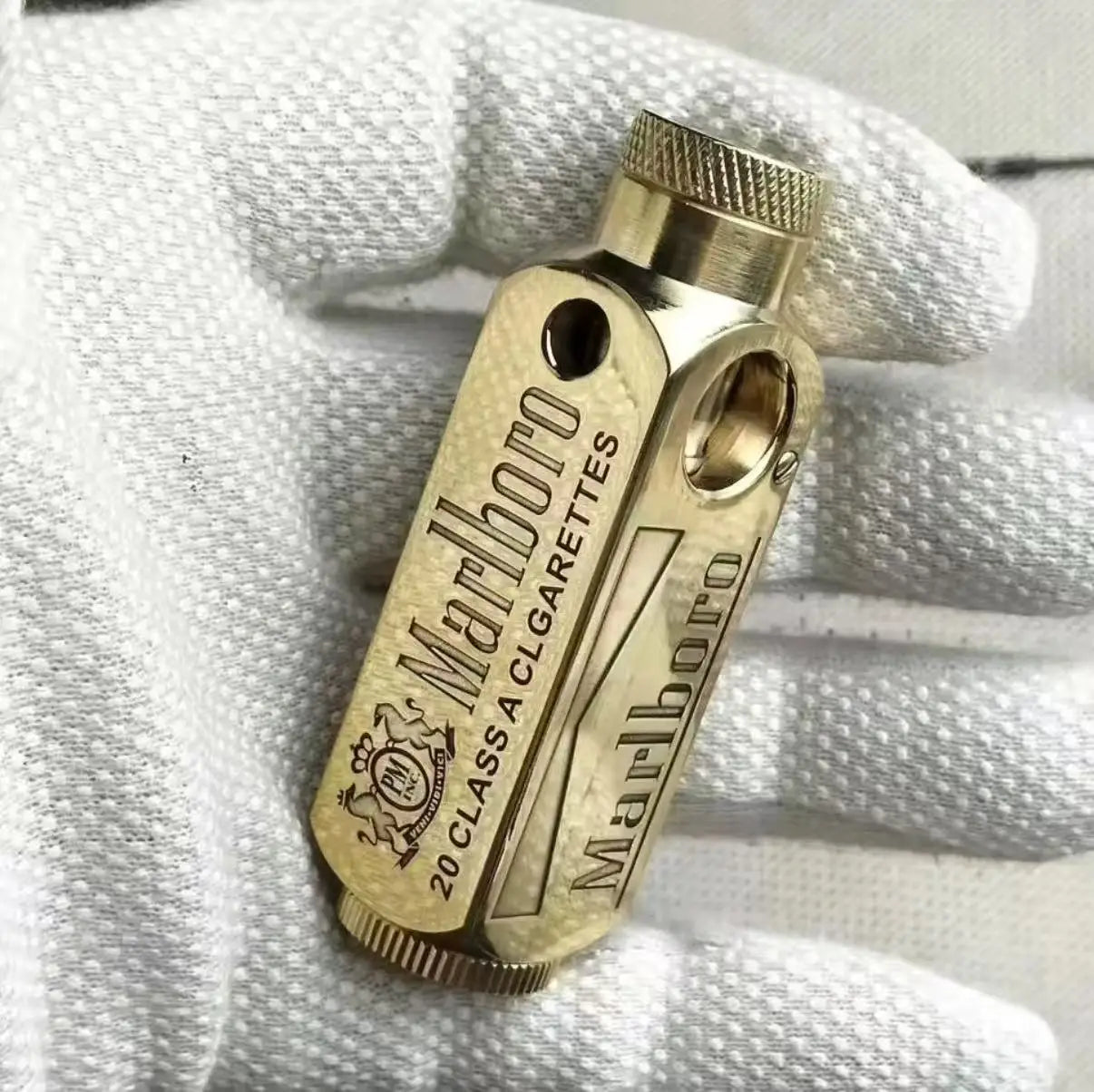 briquet malboro en acier 