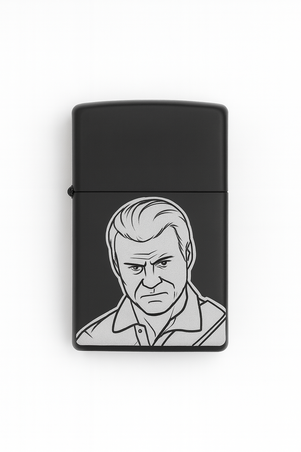 Briquet Tempête Gravé Style Jeu Vidéo