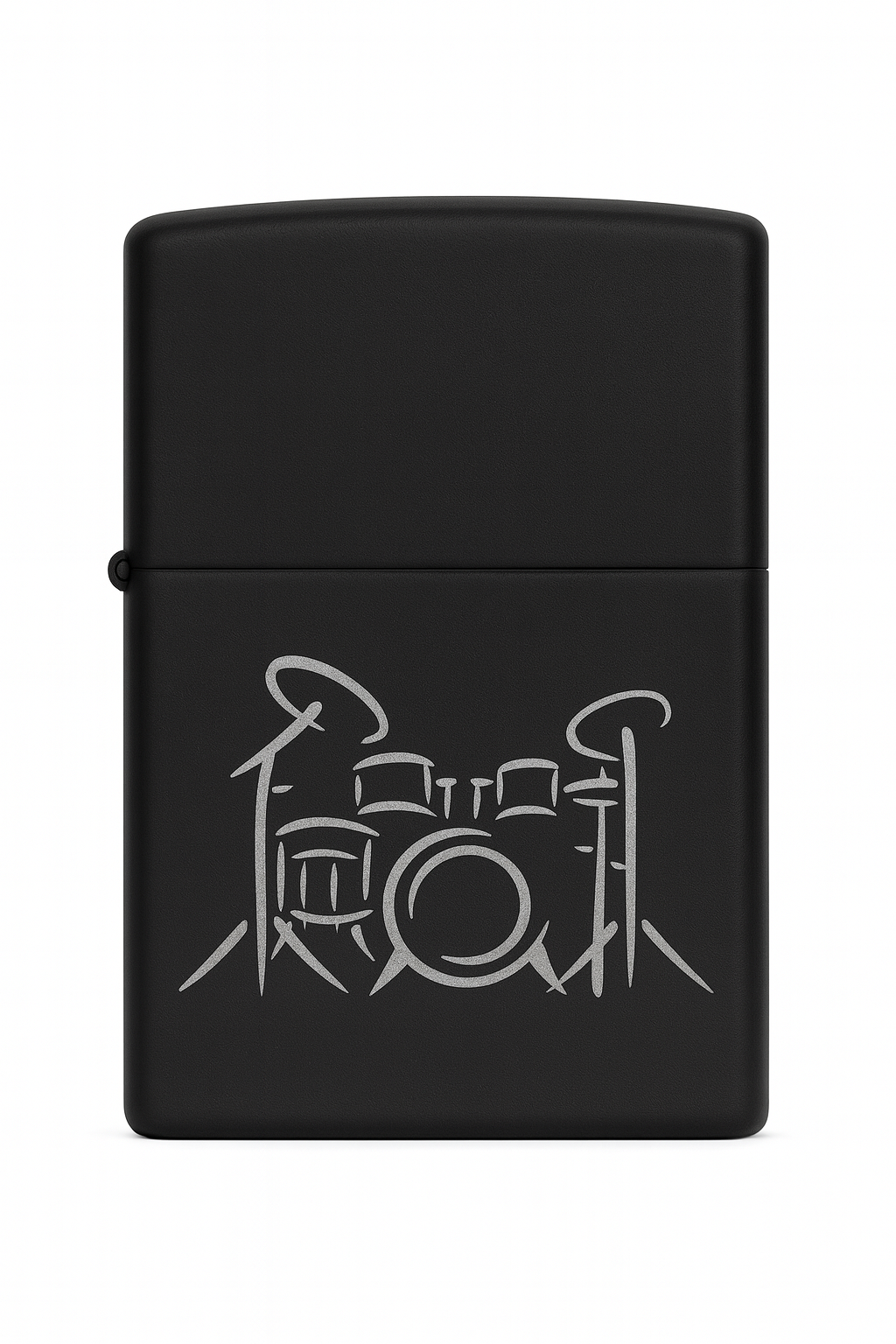 Briquet Tempête Gravé Thème Musical