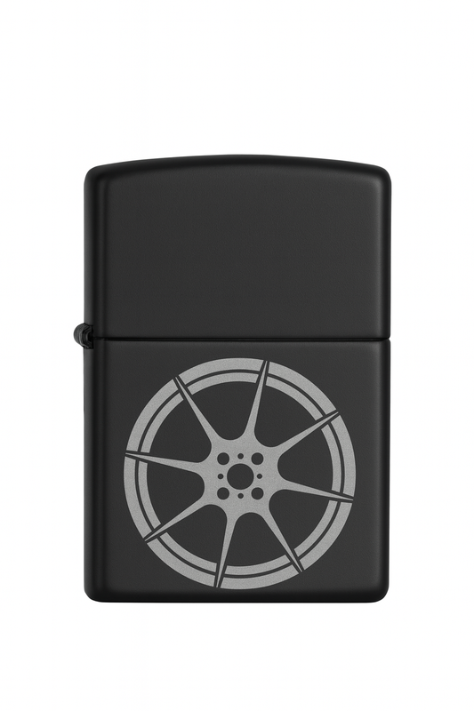 Briquet Tempête Gravé Voiture